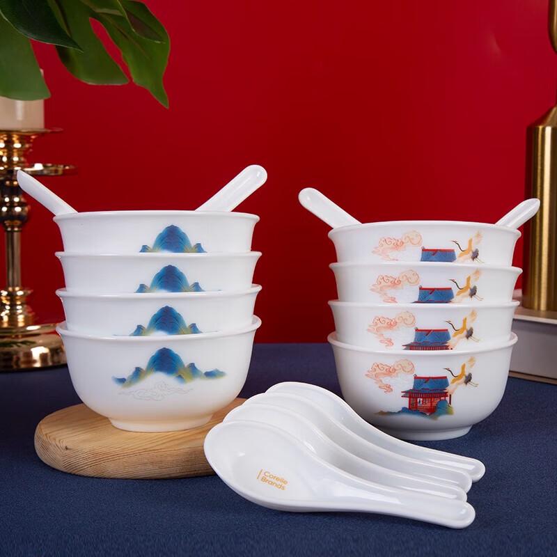 Corelle Corning Ice Brew Exquisite 16-Piece Dinnerware Set