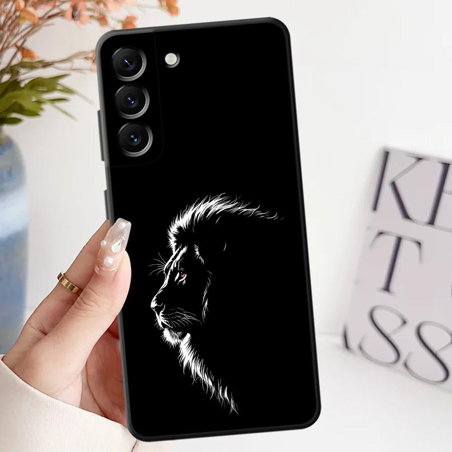 Case for Samsung Galaxy A32 A25 A71 A24 A52 A36 A55 A41 A23 A53 A35 A26 A72 A73 A51 A22 Phone Cover Cool Animal Tiger Lion Horse