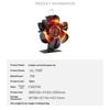 6-Blade Heat Self-Powered Stove Fireplace Fan For Wood Log Burner Fireplace Quiet Environmental Fan Efficient Heat Distribution
