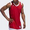 Adidas Mens Running Series Moisture-Wicking Fitness Sports Quick-Dry Basketball Vest Men tops Red BQ7767