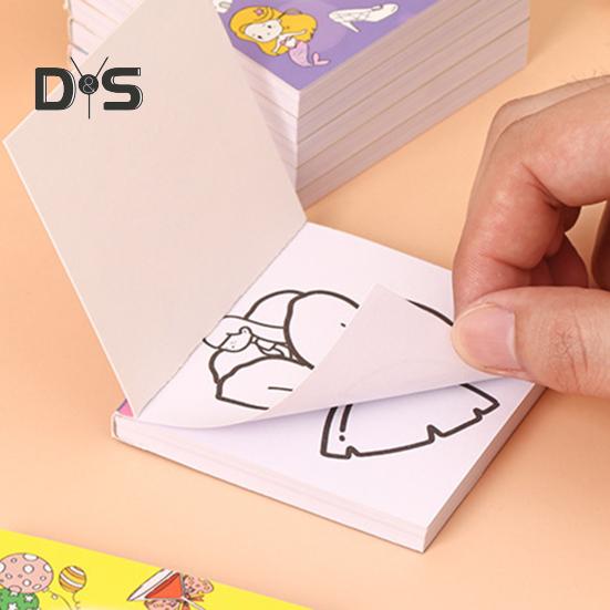 Kids Doodle Book Kids 5 Themes 50 Pictures Stimulate Imagination Portable Mini Graffiti Book with Simple Patterns