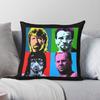 Last Action Heroes 80s Movies Square Pillowcase Polyester Linen Velvet Creative Zip Decorative Home Cushion Cover 18"
