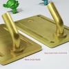 Electric Water Heater Round Hook Mounting Plate Installation Mockup with a Load Capacity of 80L, Water Heater Bracket Fixed on Hollow Wall Hook