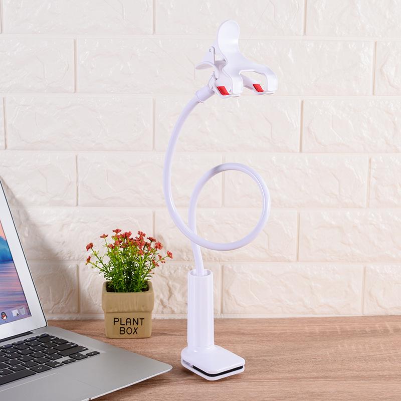 Spiral Lazy Person Phone Holder for Bedside or Desktop Use