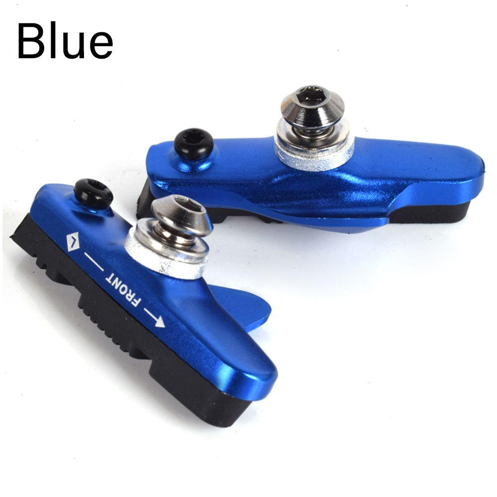 

Портативное торможение велосипеда MTB Резиновая тормозная колодка Велосипедные тормозные колодки V-Brake Горный велосипед синий