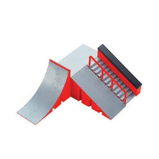 Street Stall Finger Skateboard Ramp Set - Kids' Toy & Gift for Stunt Scenes