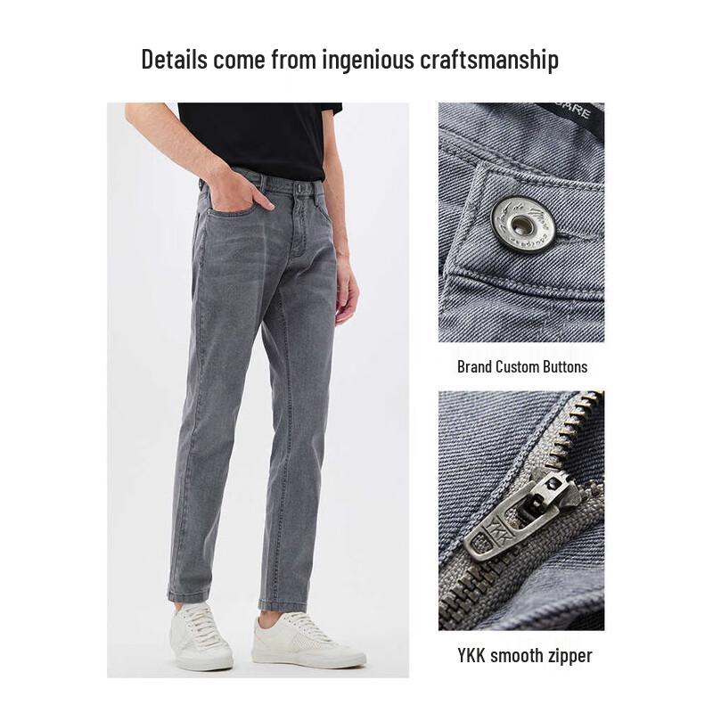 Navigare Men's Straight-Leg Denim Jeans