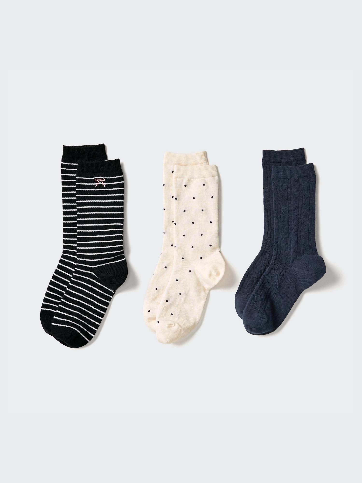 

Носки Uniqlo Japan, набор из 3 пар 09 BLACK/2426