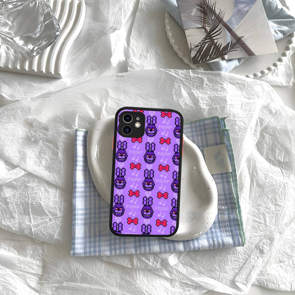 F-FNAF Five-nights-At-Freddys Handyhülle Für IPhone 16 15 14 Plus 15 13 12 11 Pro Max X XS MAX Mattes Cover