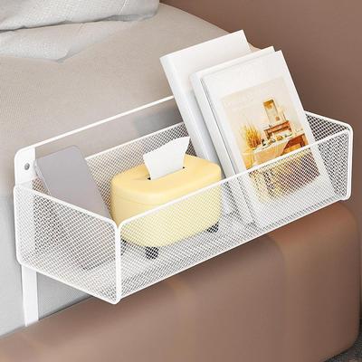 Bedside Hanging Basket Shelf for Bed Sturdy Decorative Bunk Accessories Storage