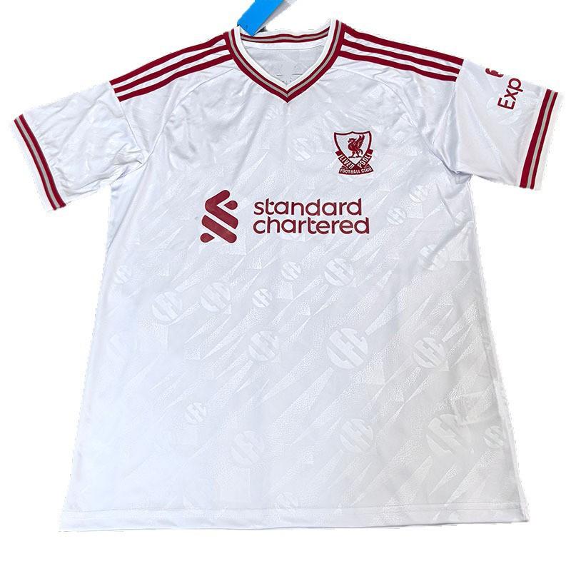 Heren Korte Mouw Voetbalshirt Wedstrijd Bamboevezel Ademend Voetbaluniform In S Tot XXXXL