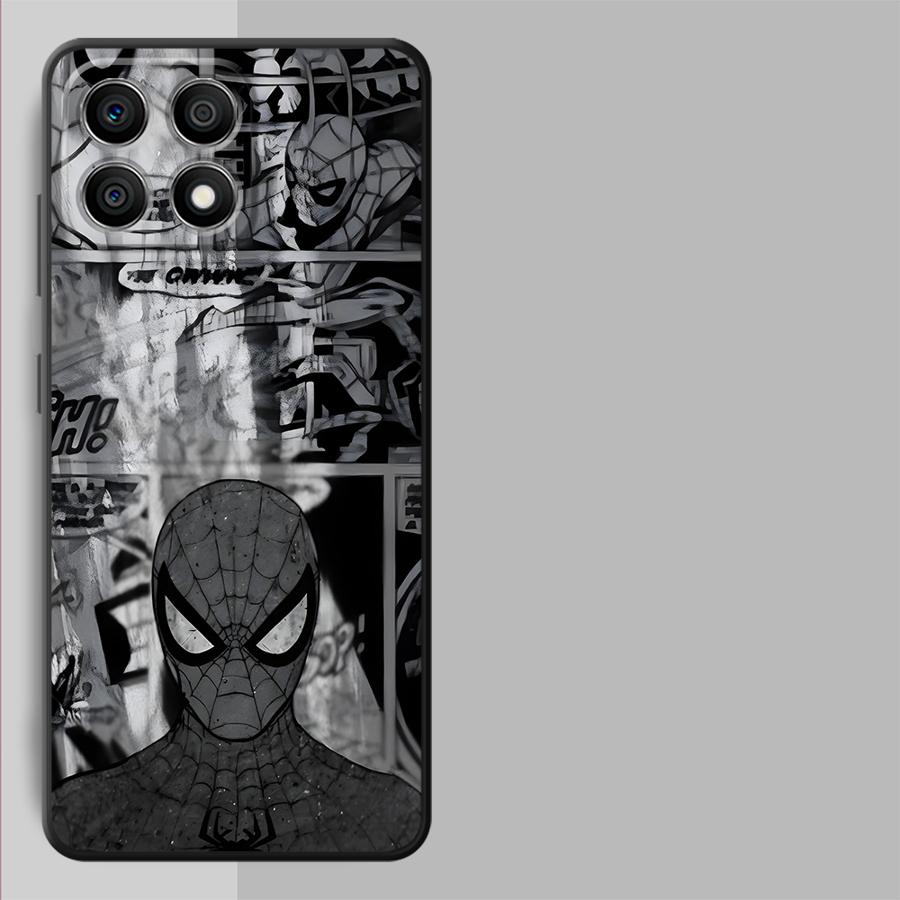 Case for Honor X6 90 X8 X5b X9a X7 Magic5Lite 70 8X 200 400 Lite Funda Phone Cover Marvel Comic Spider Man