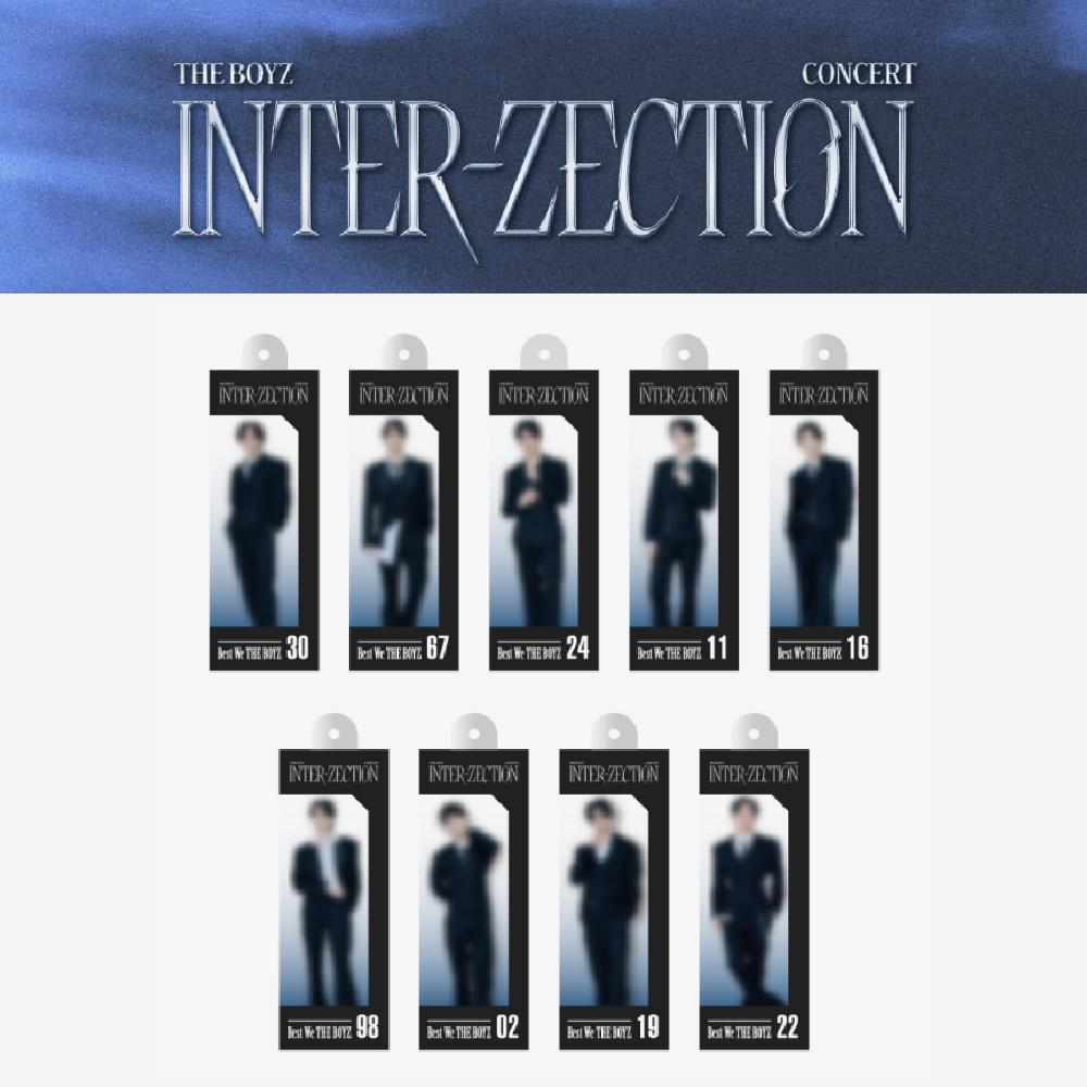 Предзаказ THE BOYZ КОНЦЕРТ INTER-ZECTION Случайный Миниатюрный Брелок Random 1ea