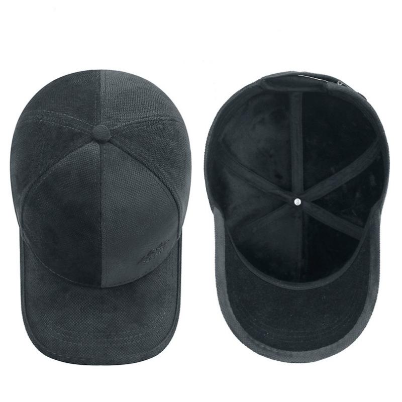 Northwood Autumn Winter Cotton Men's Baseball Hats Windproof Cold Proof Thickened Warm Baseball Caps for Men