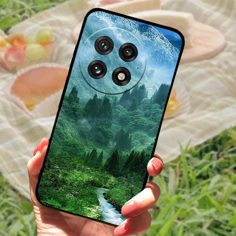 For OnePlus 13 Case Black Silicone Soft TPU Shockproof Protection Back Cover Cover For OnePlus 13 Phone Cases Fundas Capa