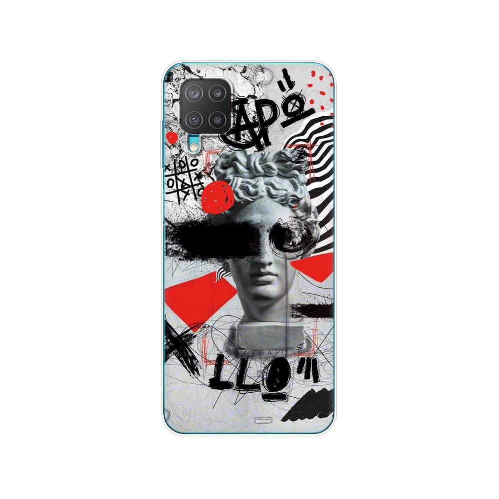 For Samsung M12 Case Phone Back Cover For Samsung Galaxy M12 GalaxyM12 M 12 M127 Soft Case Tpu Silicon Bumper Funda 6.5inch