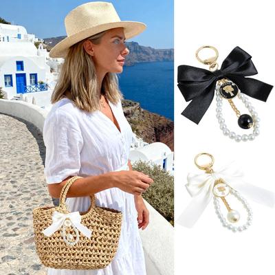 Bow Bag Charm Fashion Decoration Pendant Tote Hangable Ornament For Women Men Girls Boys Purse Wallet Backpack Mobile Phone
