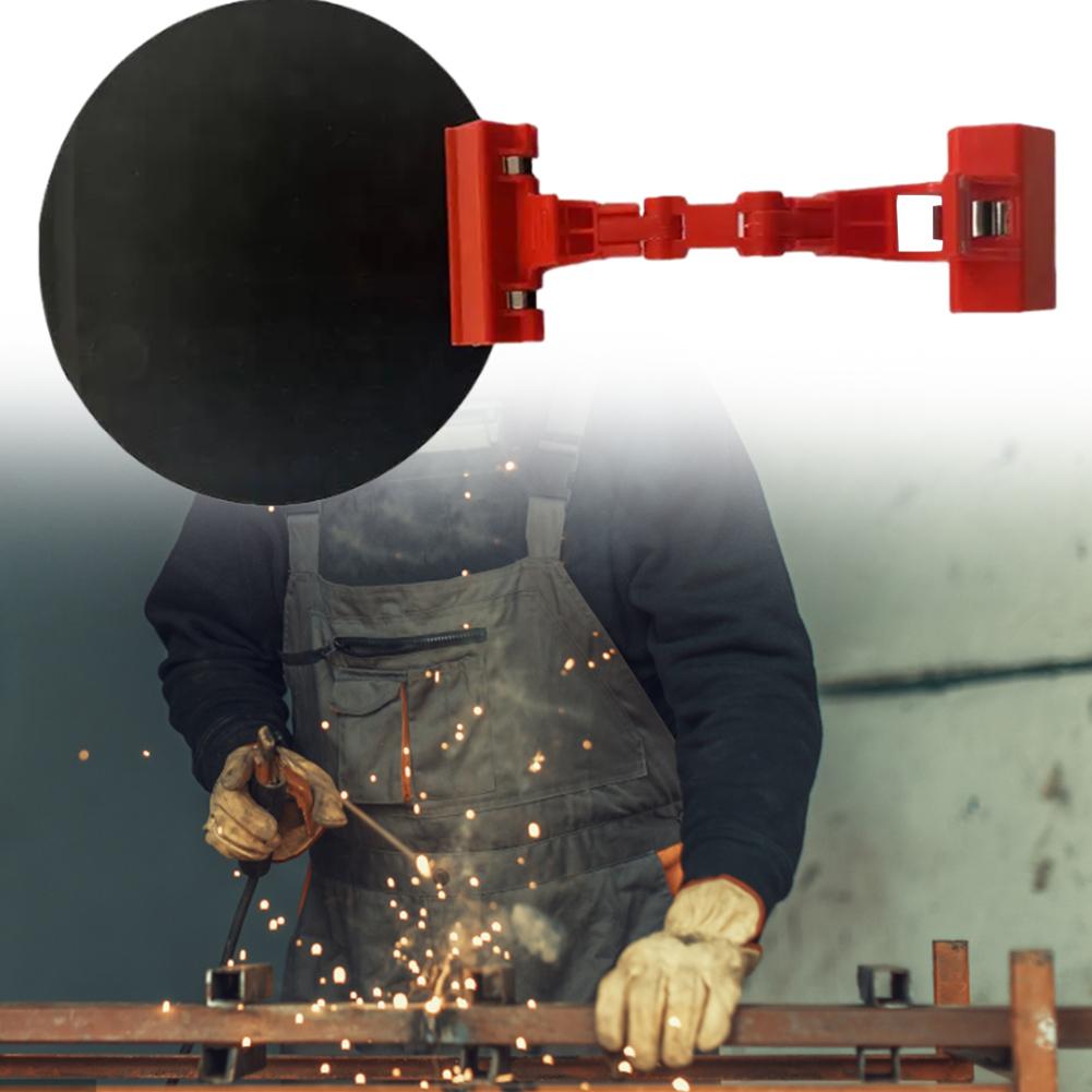Clip-On Universal Round Shading Cover Adjustable Angle Handheld Welding Cover Welding Safety Gear Welding Torch Accessories