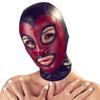 Bad Kitty - Rote Maske mit Öffnungen für Augen und Mund