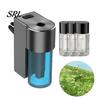 Electric Air Freshener for Home Smart Car Sprayer, Automatic Aroma Diffuser Vehicle AC Vent, Scent USB Rechargeable Essential Oil Interior And