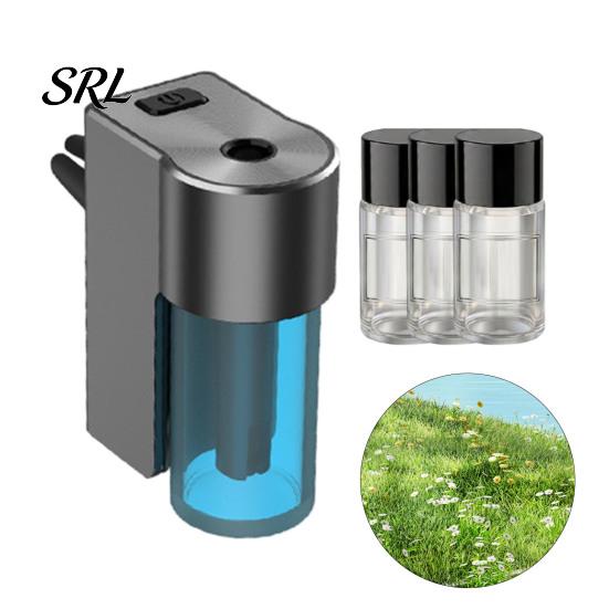 Electric Air Freshener for Home Smart Car Sprayer, Automatic Aroma Diffuser Vehicle AC Vent, Scent USB Rechargeable Essential Oil Interior And