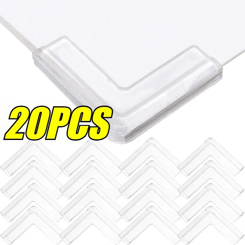 4-20Pcs Baby Safety PVC Protection Pad Transparent Table Corner Anti Collision Protector Children Safety Anticollision Guards