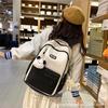 Schoolbag Schoolbag Female Junior High School Students Contrasting Colors Simple High School Students Middle School Students Travel Large Capacity