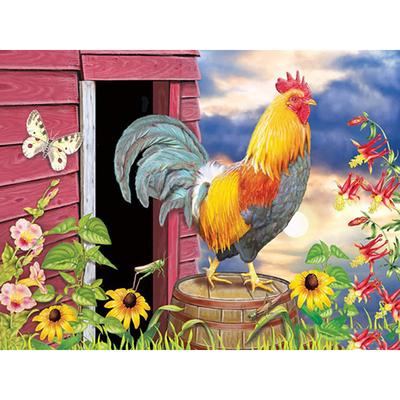 5d Diy Diamond Painting Cock Pattern Cross Stitch Full Drill Diamond výšivka