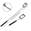Telescoping Flexible Head Inspection Mirror Car Bottom With Light Adjustable Detection Mirror Magnification Inspection Mirror