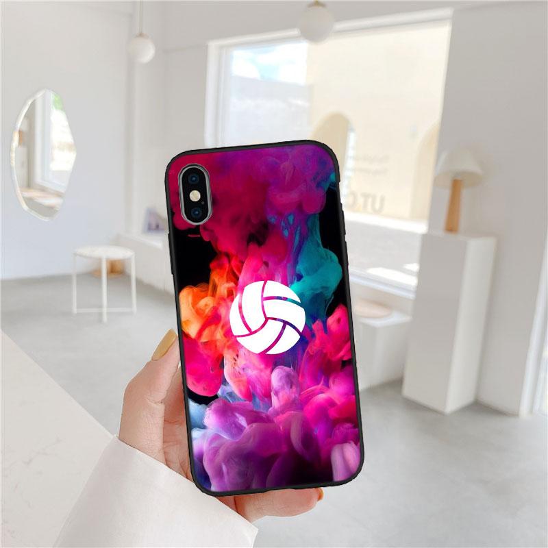PP63 Volleyball Sport Play Case for Samsung M06 M15 M16 M35 M55 M56 A36 A42 A50 A50S A51 A52 A32 A33 A05 A05S A06 A16 A20