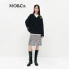 MO&Co. New Year Koi Hand-Embroidered Merino Wool Sweater