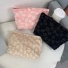 Cute Floral Small Fresh Travel Cosmetic Bag Female Clutch Wash Bags Fashion Women Make Up Storage Toiletry Bags Neceser