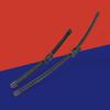 Pair of Wiper Blades 9829427680/9829427580 for Citroen