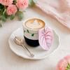Ceramic Coffee Mug with 3D Leaf Handle, 10oz Microwave Dishwasher Safe Tea Cup for Home Office, Creative Plant Lover Gift Birthday Holiday