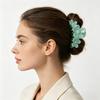 Hair Claw Three-Dimensional Flower Design Large Shark Clip Buns Half-Tied Hair Back Head Hair Claw Commuting Hair Accessories