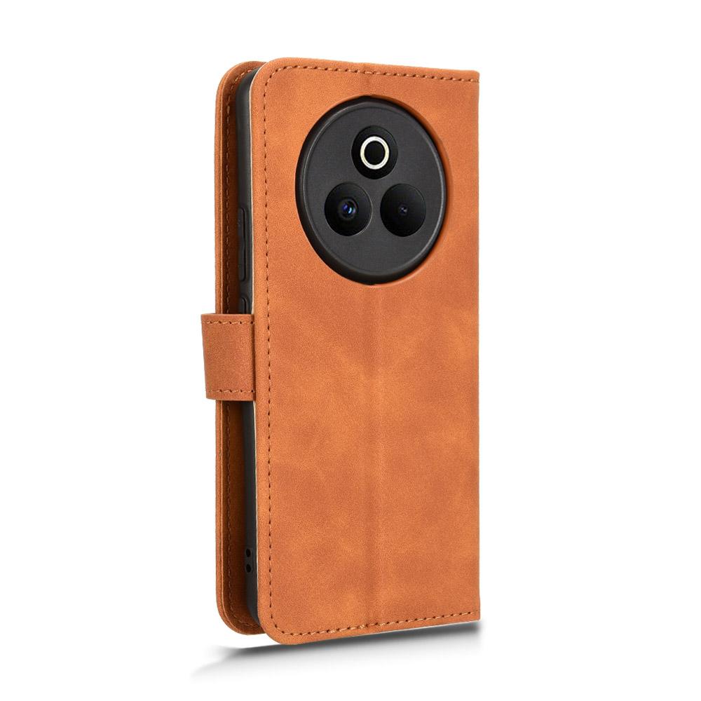 For Realme P3 Pro 5G Leather Case Skin Feel Anti Drop Wallet Flip Phone Cover