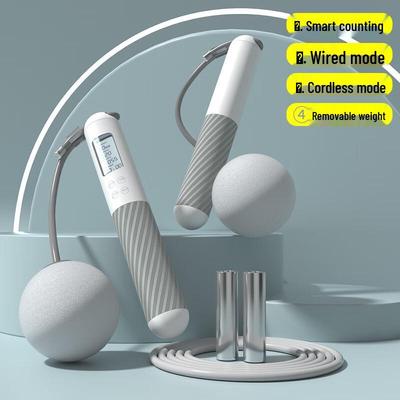 Smart Weighted Dual-Use Counting Jump Rope