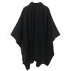 La Mode BALENCIAGA 90s Made In Japan Old Long Poncho 38 Black Cape Coat Women Used
