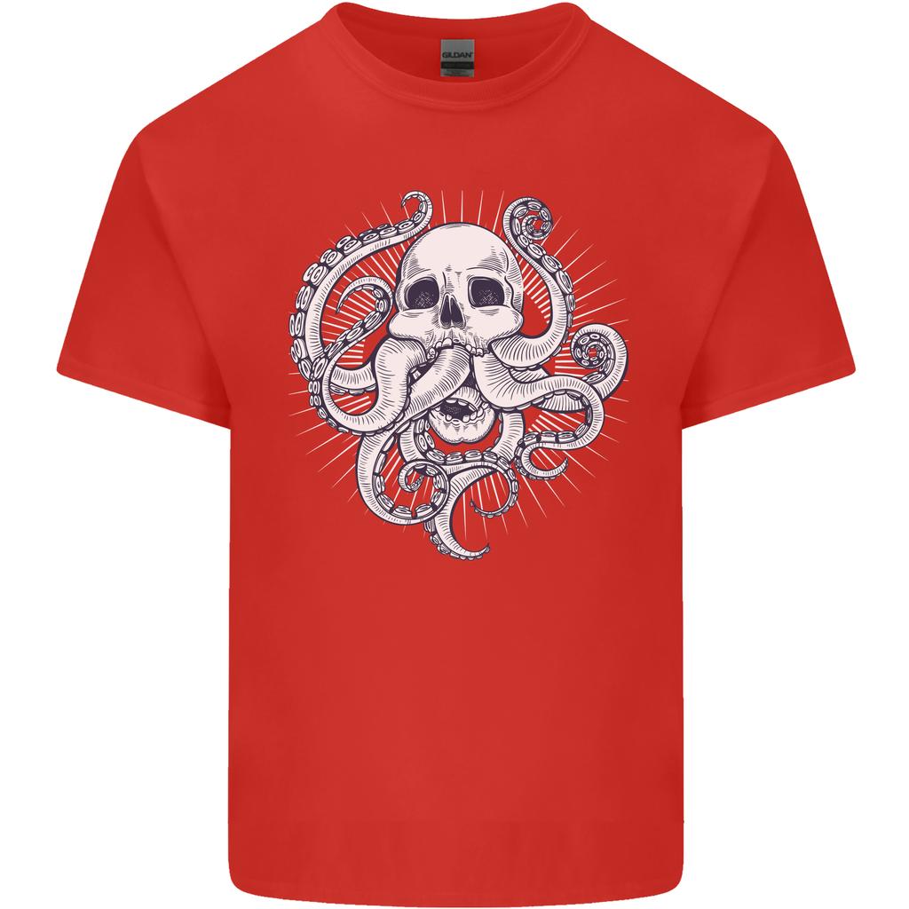 Cthulhu Skull Unisexs Light Cotton TShirt