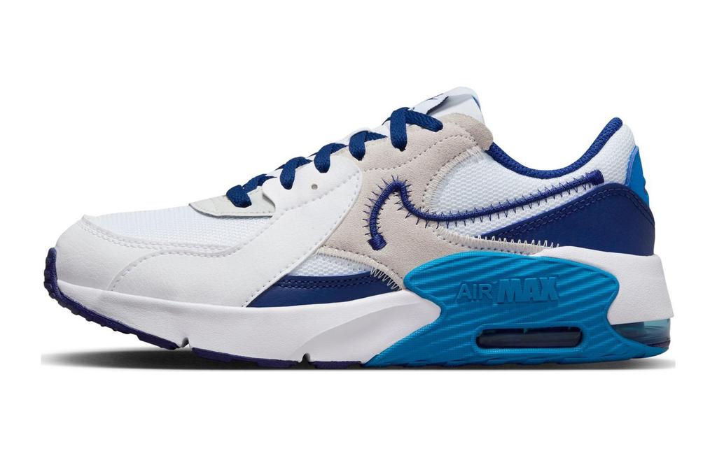 Nike Air Max Excee Weiß Photo Blau Photon Staub Tiefes Königsblau (GS)