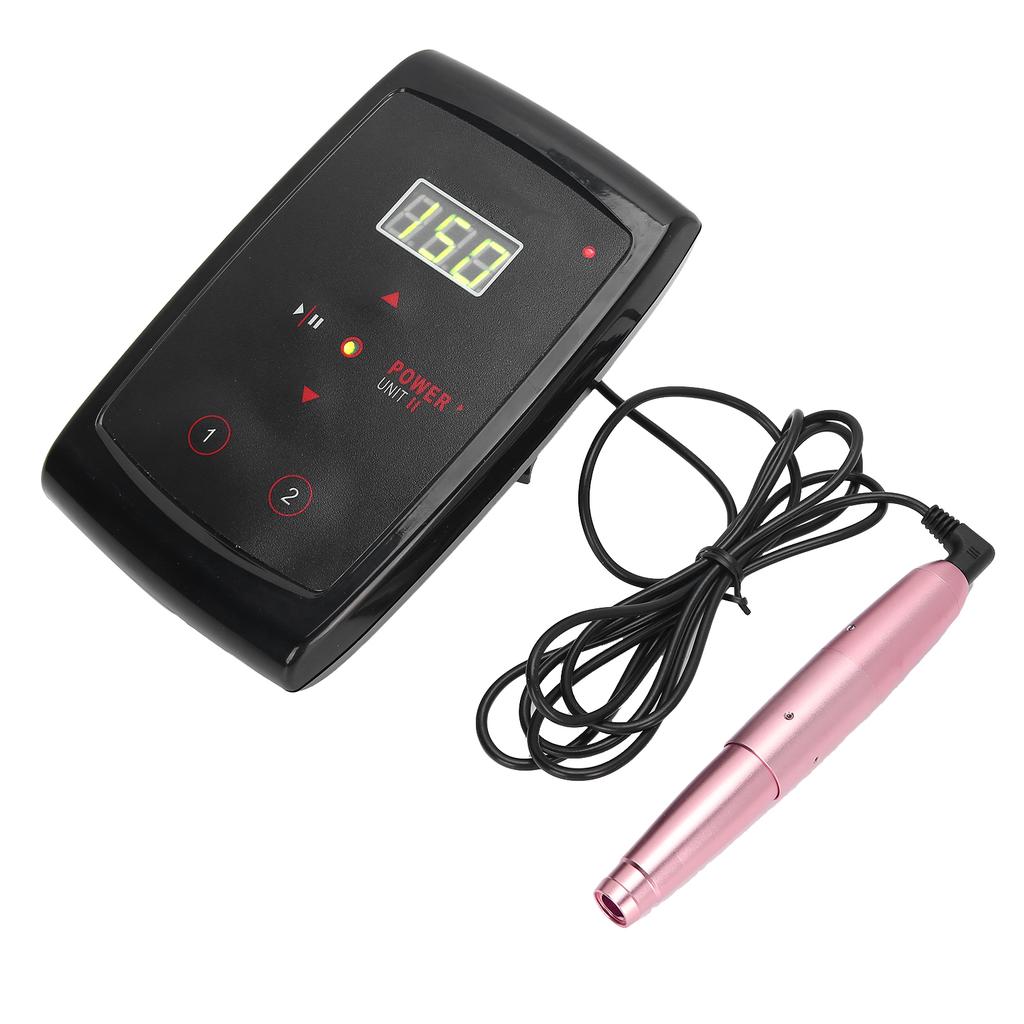 Tattoo Pen Power Supply Kit Eyebrow Lips Eyeliner Microblading Machine