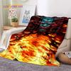 Diablo 3D-Retro-Spiel, Gamer, weiche Flanelldecke für Betten, Schlafzimmer, Sofa, Picknick, Überwurfdecke zum Abdecken, Outdoor-Freizeit, Nickerchen, Geschenk