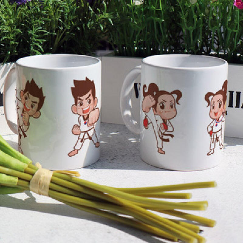 ie027-Design Mug 2p-Children s Taekwondo