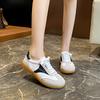 Retro Single Shoes Women's Autumn New Versatile Women's Light and Non-slip Large Size Sneakers Little White Shoes