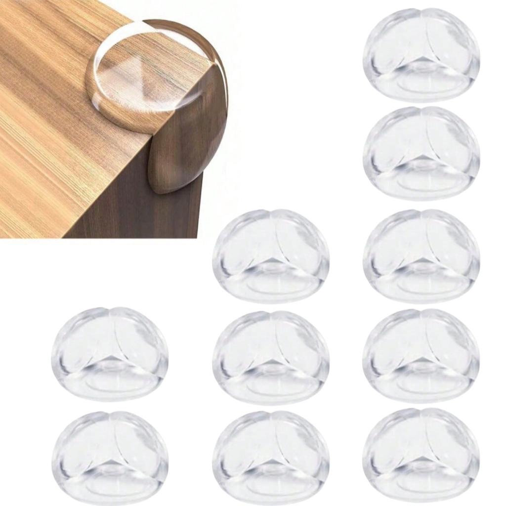 4-20PCS Children Safety Silicone Transparent Protective Cover Children's Anticollision Table Corner Edge Protective Cover Guards