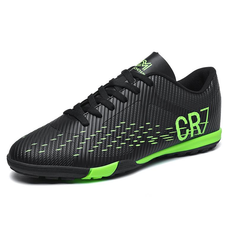 Collaborative Football Shoes Color Block Streamlined Design Stable Support Sports Shoes for Football Games