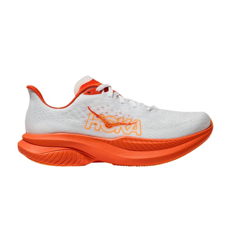 

HOKA Mach 6 Frost Lava Men Sneakers White 1147790-FLV 45