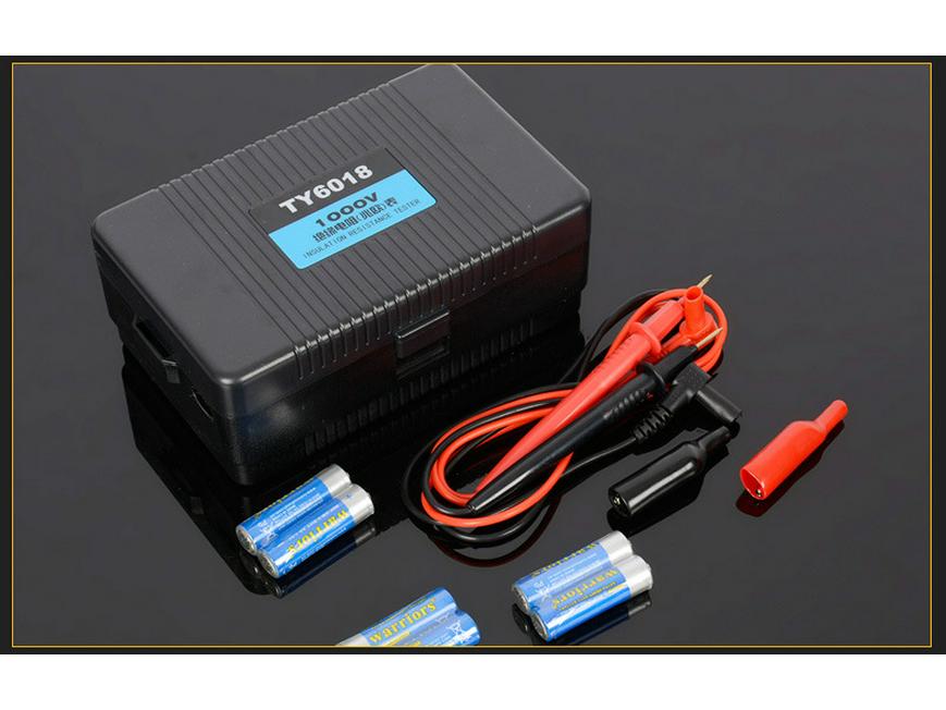 Tianyu TY6018 High Precision Insulation Resistance Tester 500V/1000V