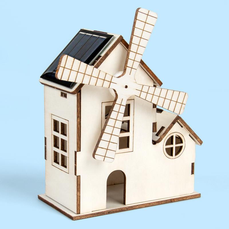 Science Experiment Diy Solar House Steam Kit For Childrens Stem Learning And Handson Physics Construction