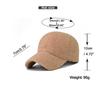 2023 Czapka baseballowa z wełny jagnięcej - Kapelusz przeciwsłoneczny na zewnątrz